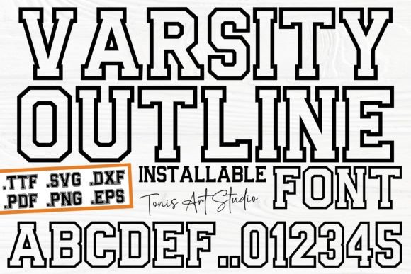 Ab Varsity Outline: A Timeless Tool for Sporty Graphics