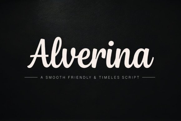 Alverina: The Elegant Script for Modern Branding