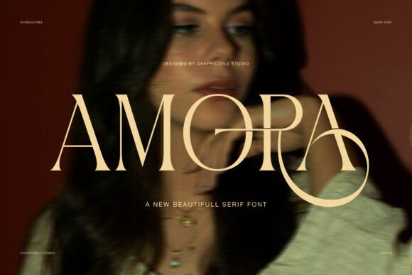 Amora: The High-Contrast Serif for Modern Luxury