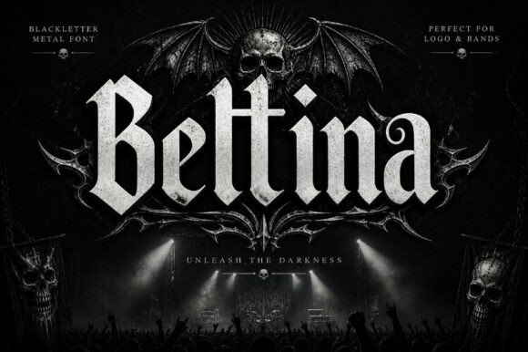 Beltina: A Gothic Blackletter Display Font