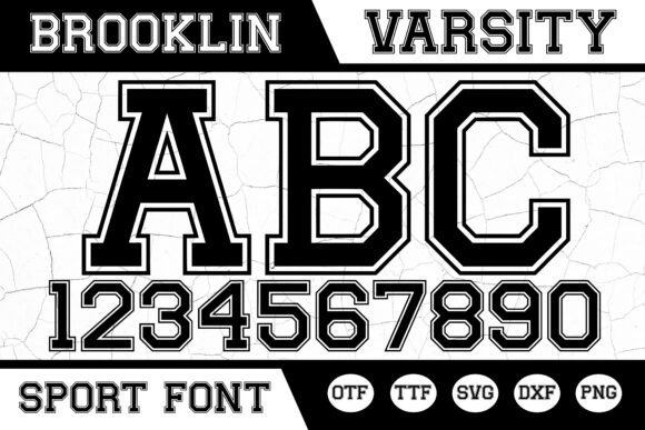 Brooklin Varsity: A Bold Typeface for Athletic Branding