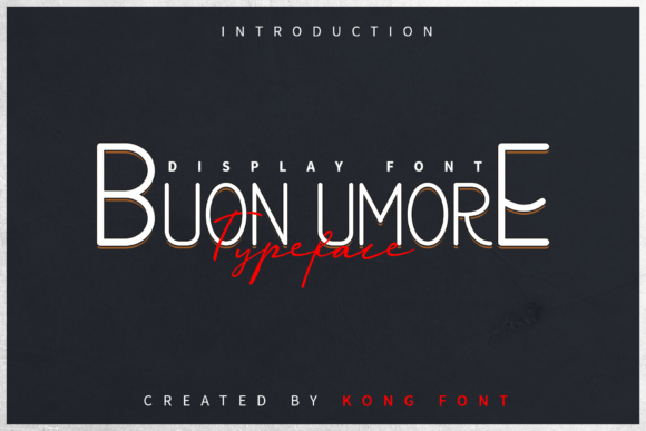 Buon Umore: A Handwritten Font That Feels Effortlessly Modern