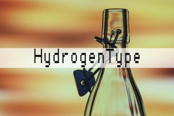 Hydrogentype: A Cool and Trendy Decorative Font for Modern Designs