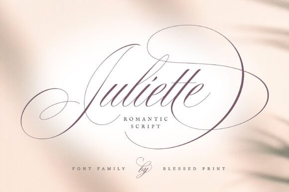 Juliette: The Romantic Script Font for Timeless Design