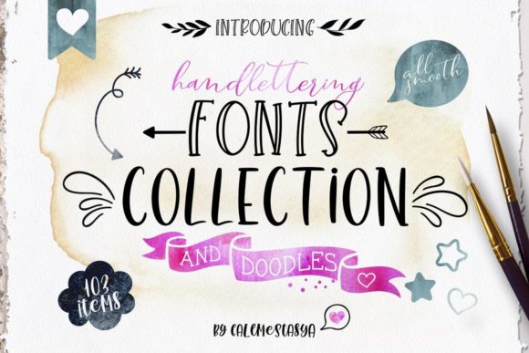 Mastering Visual Harmony with the Handlettering Fonts Collection