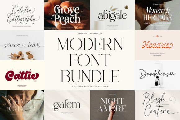 Modern Bundle: A Designer's Toolkit for Timeless Typography