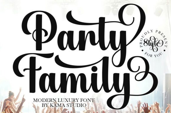 Party Family: A Typeface for Elevated Design