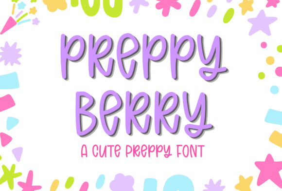 Preppy Berry: The Handwritten Font for Sweet, Modern Designs