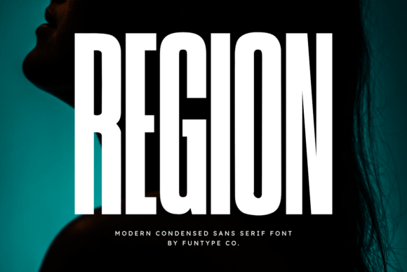 Region: A Modern Condensed Sans Serif for Bold Visuals