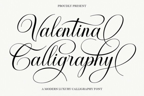 Valentina Calligraphy: Elegant Script for Modern Design