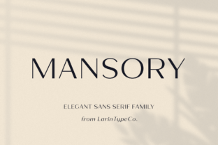 Why Mansory is the Go-To Sans Serif for Modern Designers